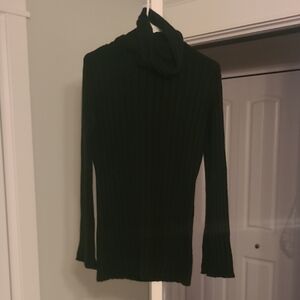 Autumn Cashmere Black Cowl Neck Sweater